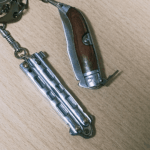 My two keychain knives