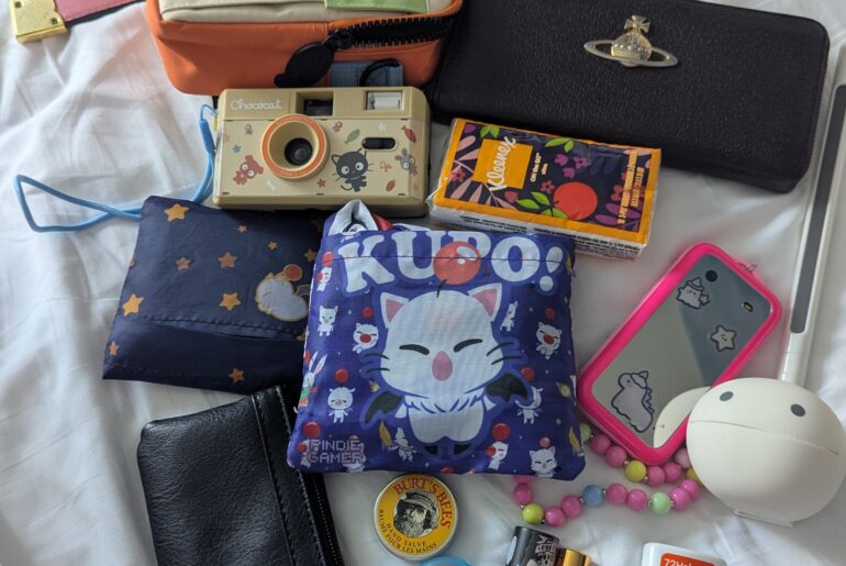 What's in my convention bag.