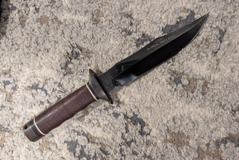 SOG Special Forces Bowie Knife - Seki, Japan