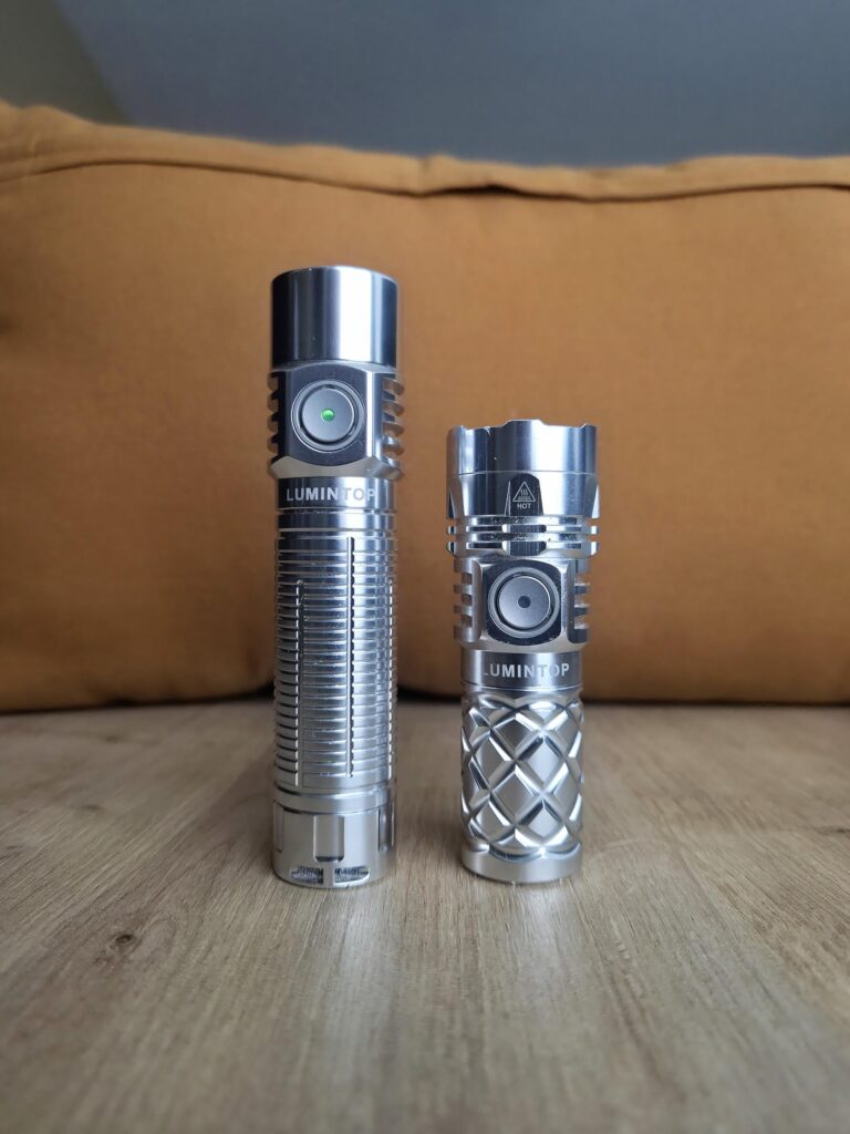 Lumintop W3 18650 ✅️ W1 LEP 18350 ❌️