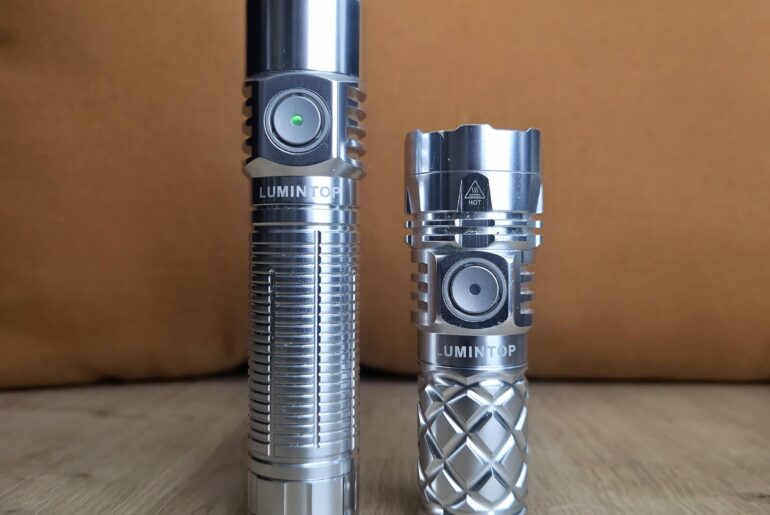 Lumintop W3 18650 ✅️ W1 LEP 18350 ❌️