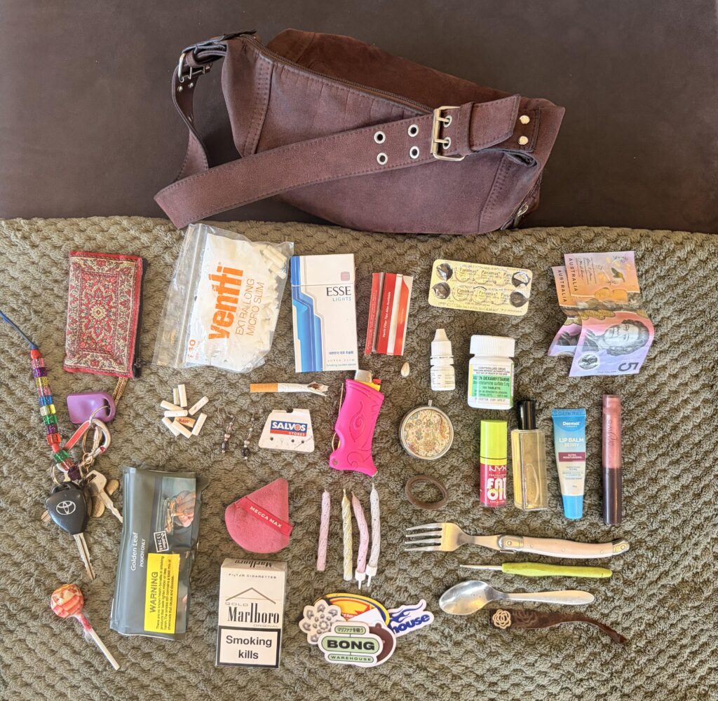 Everyday bag clear out! What does it say about me?