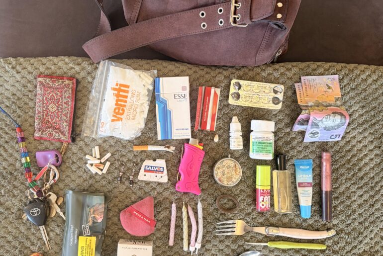 Everyday bag clear out! What does it say about me?