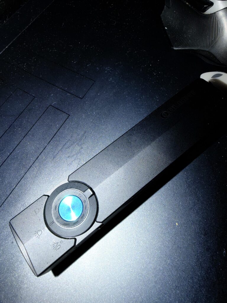 I have a weird question does anyone else do this take a shower with your light as your only source