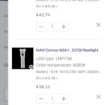 Which emitter should I get in my M21H and why?