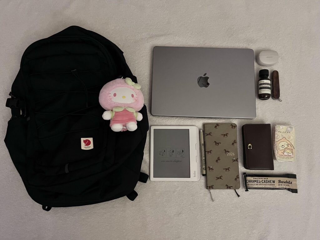 Cleaning out my uni bag