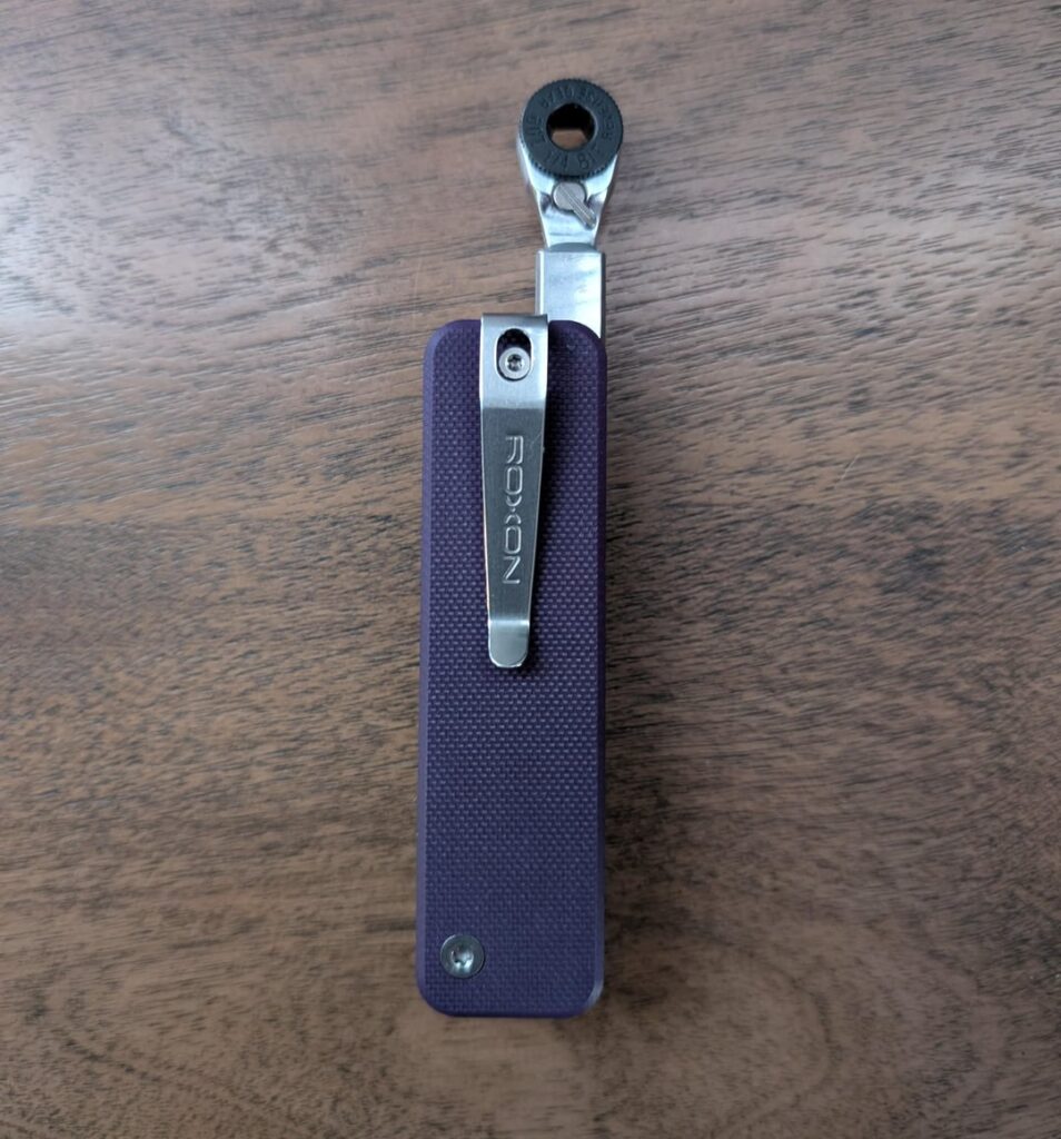 Experiment: 711L ratchet inside a ROXON Flex Companion