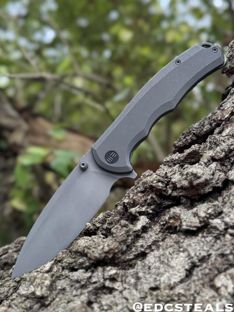 WE Knife Co Praxis 20CV/Titanium Kaviso Exclusive