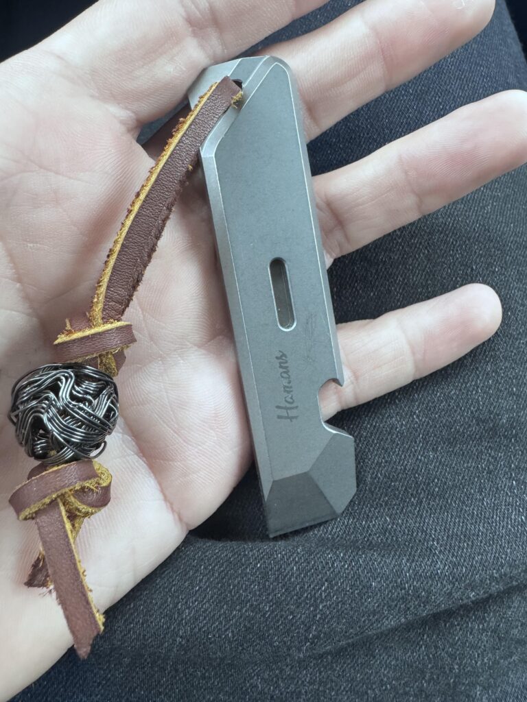 I know paracord is more “practical”