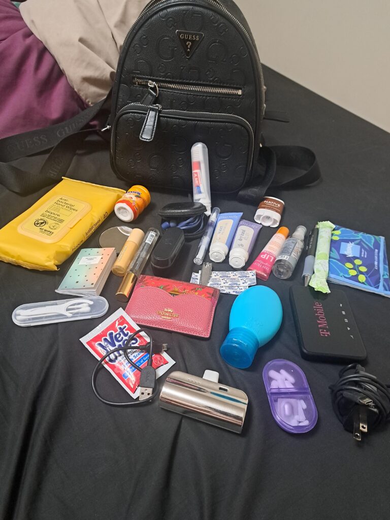 What's in my Mini Backpack