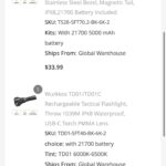 Streamlight Stinger DL HL vs. Wurkkos TS28/TD01