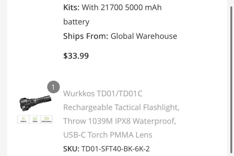 Streamlight Stinger DL HL vs. Wurkkos TS28/TD01