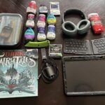 My husbands work backpack