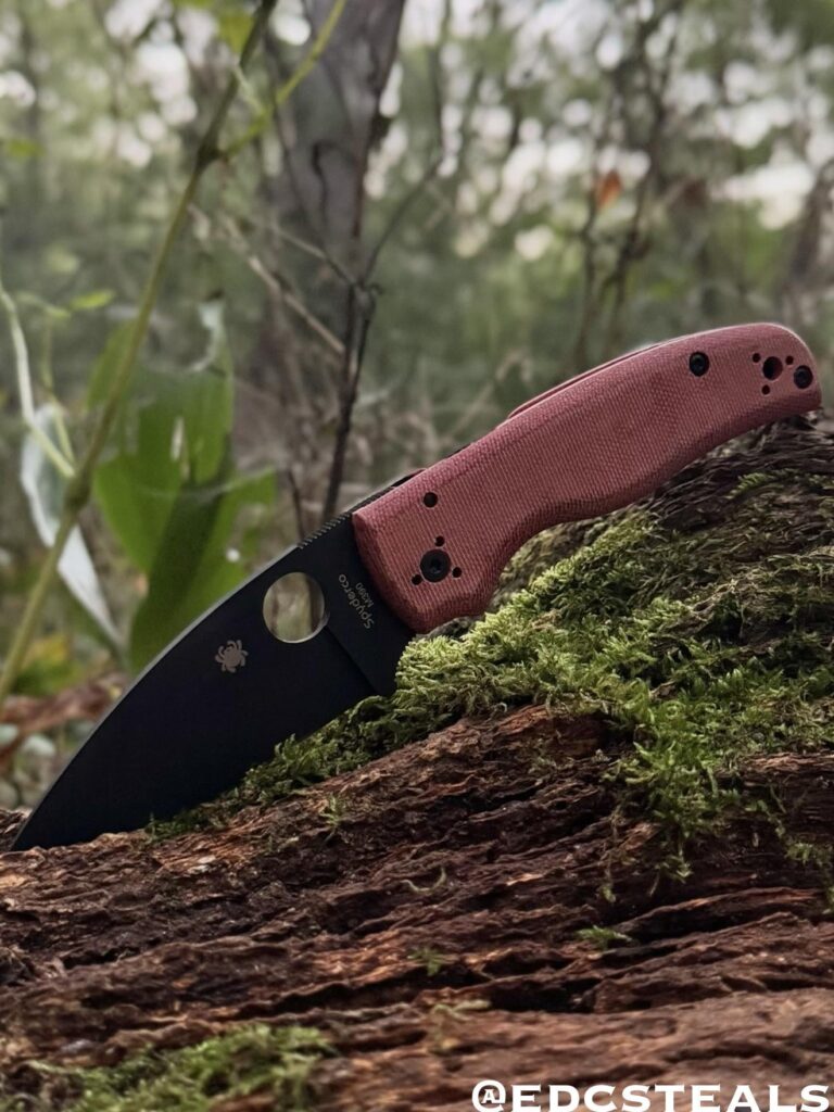 Spyderco Shaman M390/Orange Micarta Distributor Exclusive