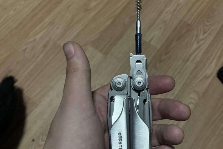 I designed a t-shank to cleaning rod adapter for my surge