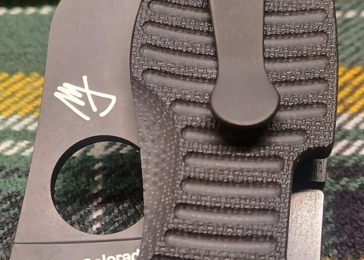 New LynchNW clip for the Spyderco Microjimbo Salt