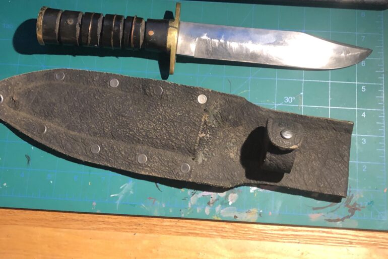 Anyone got a make and model number for this knife