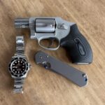 My most oft carried items. Sebenza, Sea Dweller, Smith.