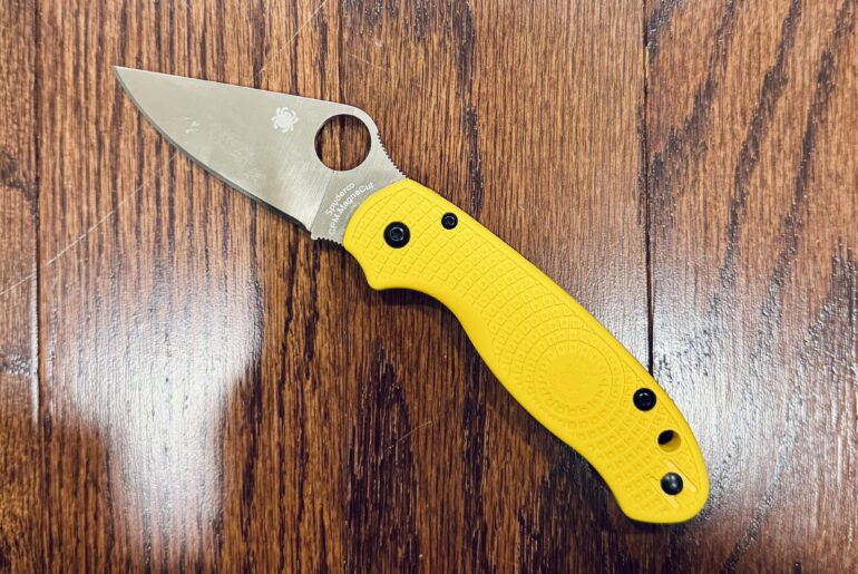 First Spyderco and kinda bummed