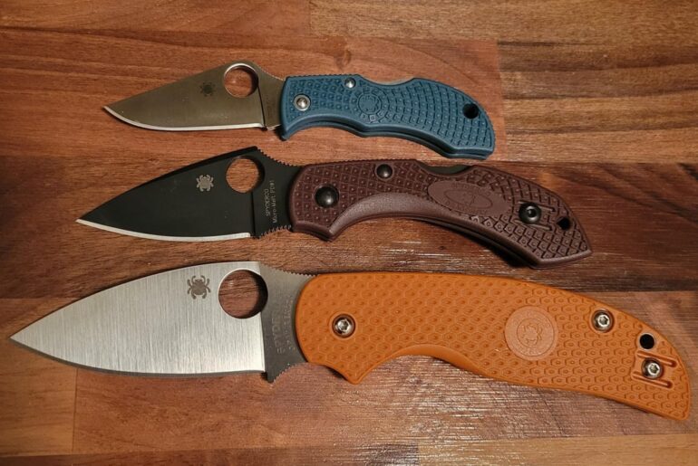first spydercos all in one week. first carbon steel too