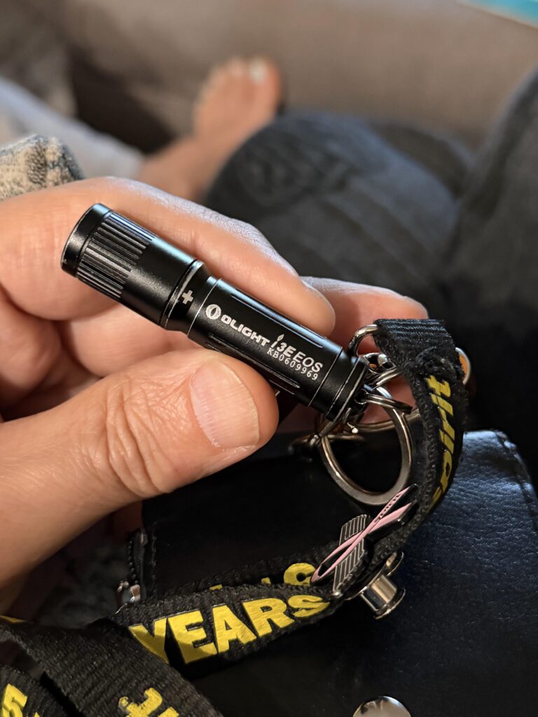 My wife, the flight attendant, uses this on every flight