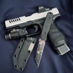 My 2nd pairing. Blackside Customs Americana Covert in party splatter 🎉