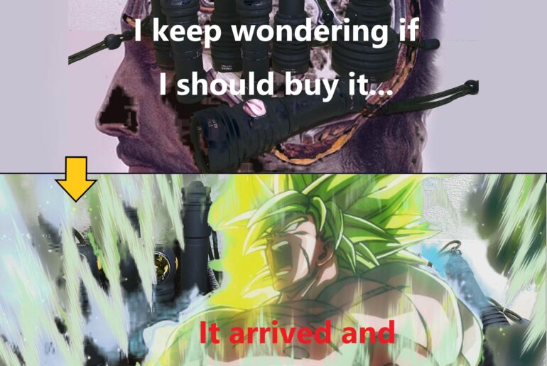 How did you feel when you finally got the flashlight you wanted?