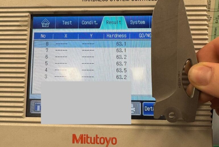 Hardness Results 2-12-2026 Magnacut Galore!
