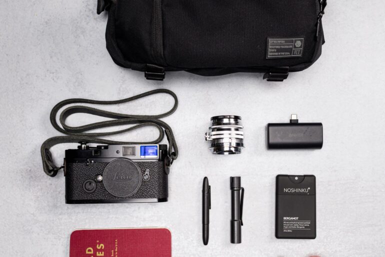 My Leica Loadout (finally found the perfect EDC bag!)