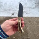 Fixed Blade Friday: Dan Winkler Hand Forged Chipper w/ Elk Antler #NKD