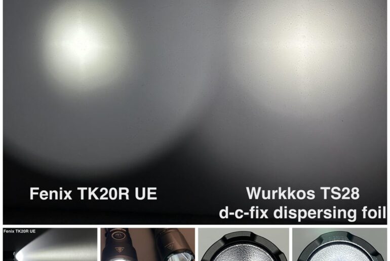 [NMD] Wurkkos TS28 + d-c-fix dispersing foil