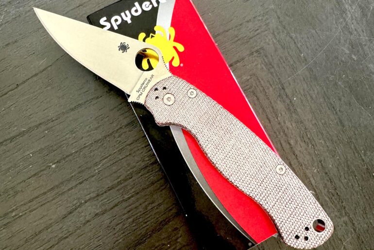 New addition. Spyderco para 2 crucarta