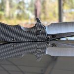 Quick Ti scale upgrade and she's a whole new knife XM-18