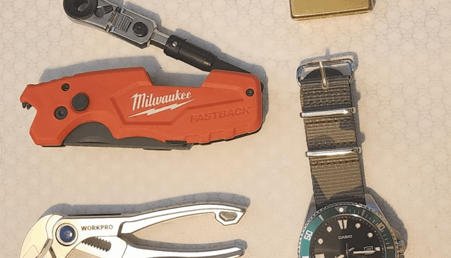Milwaukee 1505 + 711L Hex-end flex ratchet make a great combo!