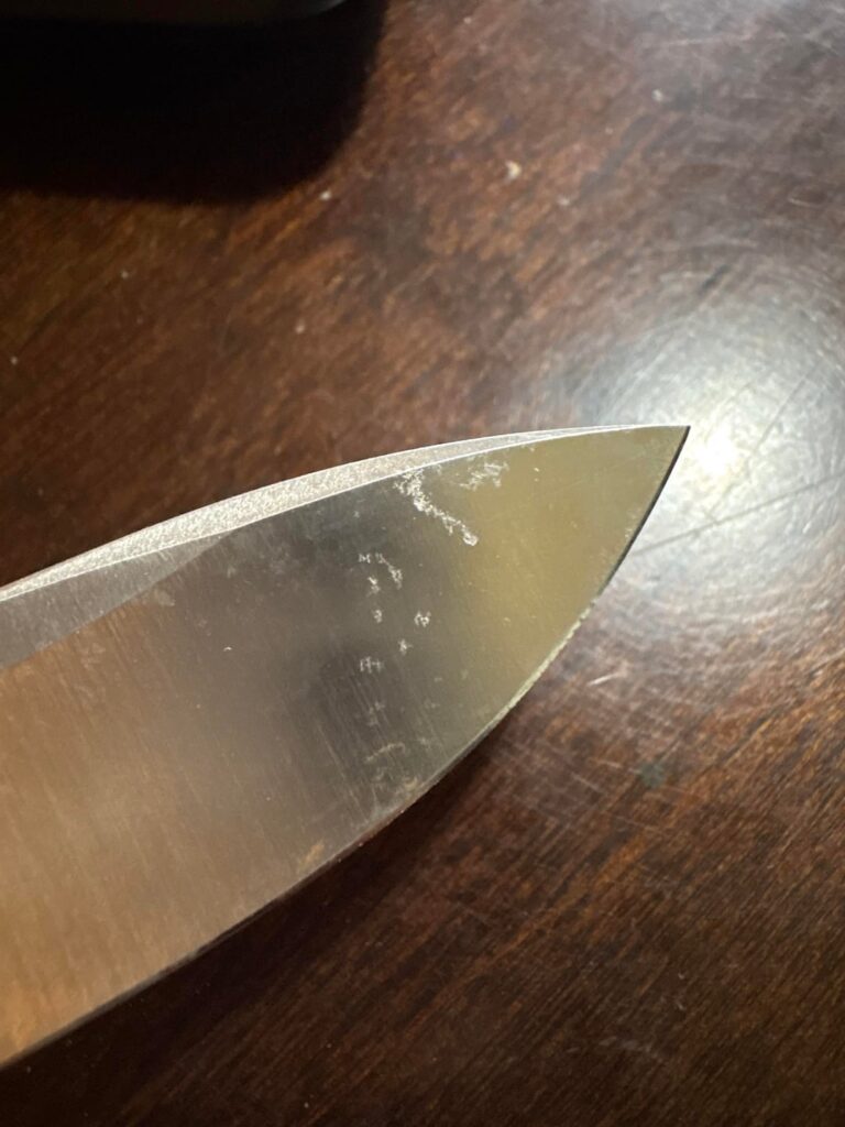 Did I ruin this knife?