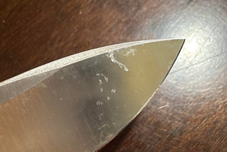 Did I ruin this knife?