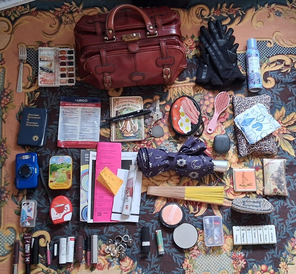 The purse that got me nicknamed "Mary Poppins". Assumptions welcome :)