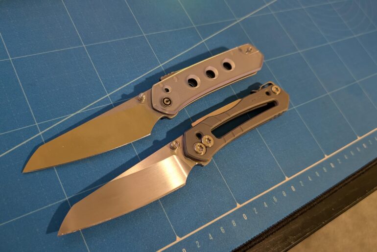 Always interesting to see a side-by-side from Custom Prototype, to budget production. The Vision FG really is an incredible knife for the money!