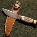 Post-WWII Marbles Stag Horn No. 50 Woodcraft