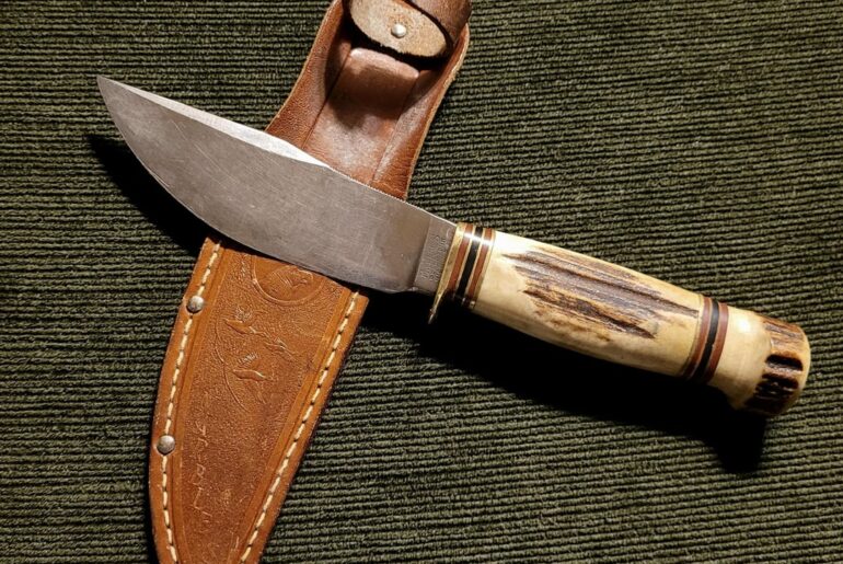 Post-WWII Marbles Stag Horn No. 50 Woodcraft