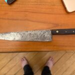 Turn of the 19th century cook’s knife