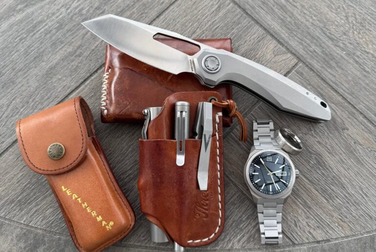 Sucker for brown leather and Ti