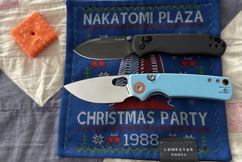 Today’s carry Porcupine and a drop bear 2. And a fidget magnet cheez it. And a lonestar hank. I highly recommend their hanks. Cheap and good quality. On Etsy