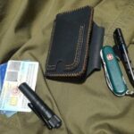 My new EDC wallet. Finished just in time for the camping trip.