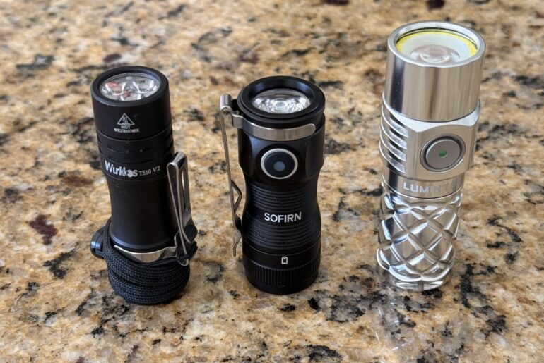 A few fun little lights. Still feel very new to them. What do you find in your pocket most often?