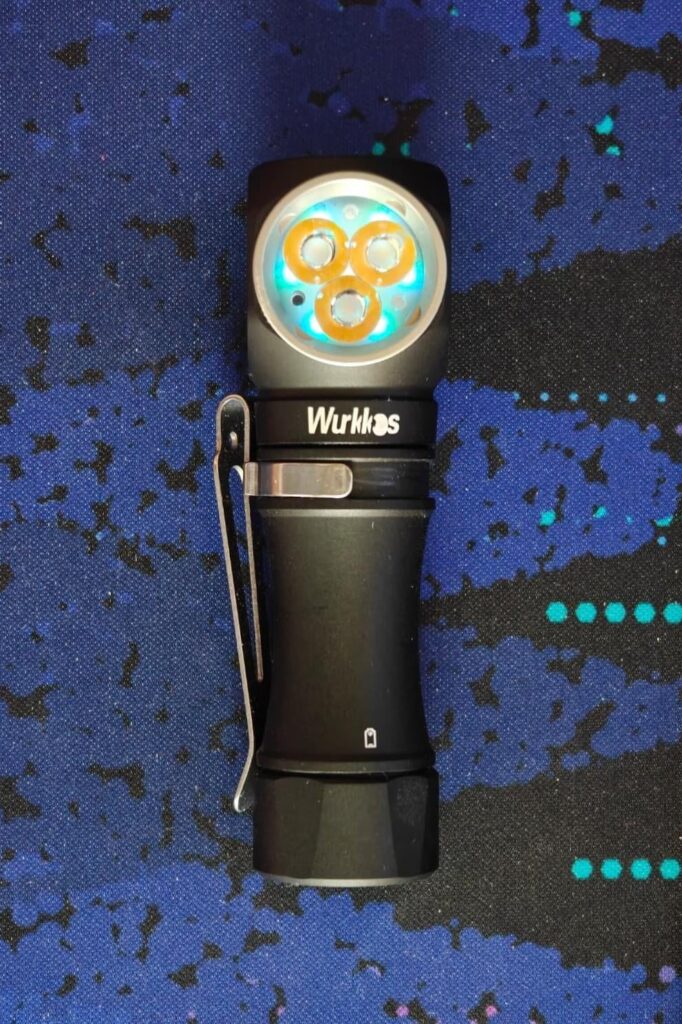 Update on the Wurkkos HD10 standby duration Test: it got to turquoise!
