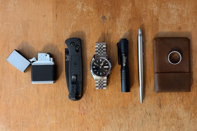 My modern take towards a timeless carry.