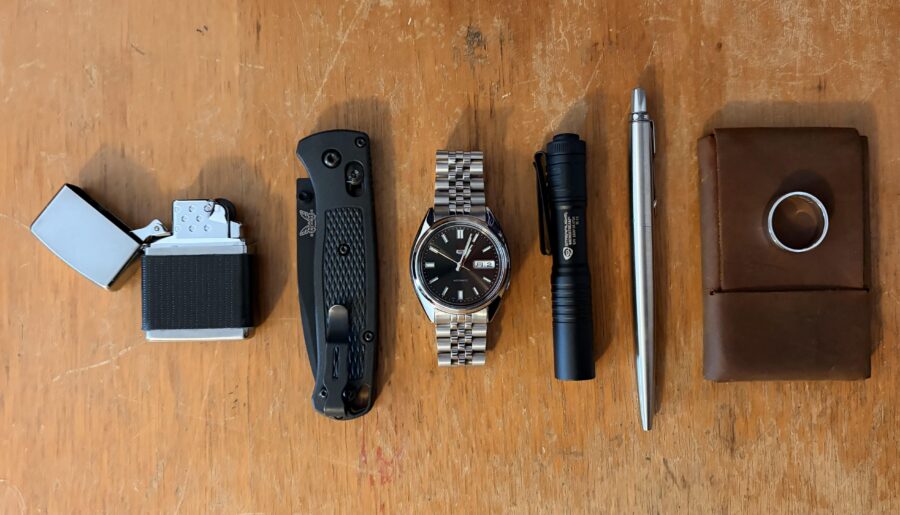 My modern take towards a timeless carry.