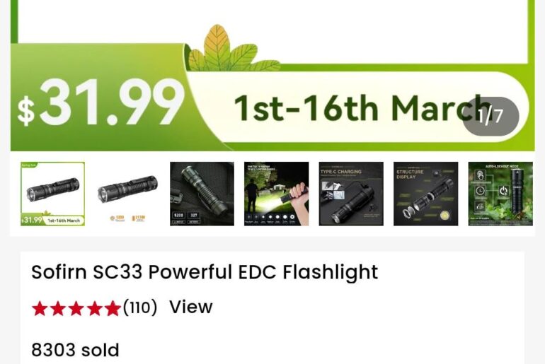 Flashlight for use on property