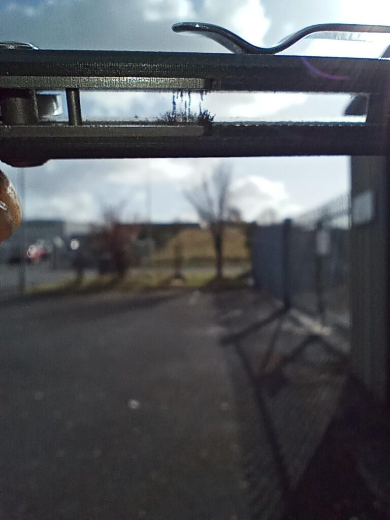 One hour work grinding metal. Guess what happens with the bearings on EDC work knife ( Olight Otacle U1).